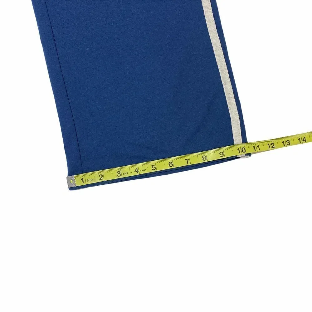 Takara Girls Blue French Terry Cropped Sweatpant L
